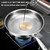 Titanium Hammered Pan Pro Frying Pans, Non-Stick Healthy Coating-Free Cookware Multifunctional for All Stoves, Induction Compatible, Eggs, Stir-Fry (10.2in)