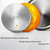 Nonstick Frying Pan Set 3 Size Scratch Resistant Coating Aluminum Skillets For Everyday Kitchen Use Cookware