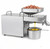 Automatic Cold/Hot Oil Press Machine,610w Stainless Steel Home Commercial Oil Expeller Extractor,Ideal for Peanut Sesame Soybean Sunflower Seeds Walnuts