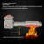 Automatic Oil Press Machine Electric Oil Extractor Stainless Steel Hot Cold Oil Press Expeller Commercial Home Physical Pressing Oil Expeller For Coconut Castor Olive Peanuts 500W