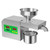 Automatic Oil Press Machine Electric Oil Extractor Stainless Steel Cold Hot Nuts Oil Expeller With LCD Digital Display Commercial Home For Olive Beans Peanuts Sesame Seeds Walnuts