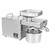 Automatic Oil Press Machine Electric Oil Expeller Cold Hot Nut Oil Extractor Home Commercial Stainless Steel With LCD Display For Corn Coconut Castor Peanuts Seeds 5-8Kg/H (for Peanuts) 750W