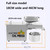 Electric Oil Press Machine Automatic Stainless Steel Oil Expeller Press Machine Maker Cold/Hot Nut Oil Extractor Home Commercial Easily Extract Nut Peanut Sesame Rapeseed Walnut Oil 3-6Kg/H 610W