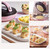 Cordless Electric Crepe Maker Griddle Pan, Portable Non-Stick Mini Pancake Machine for Home Baking, Easy to Use and Clean, Ideal for Breakfast and Desserts