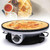 Electric Pancake Maker with Non-Stick 32CM Hot Plate, Adjustable 3-Speed Temperature Dial for Crepes, Eggs, Omelettes, and More