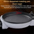 GRSJKRI Electric Pancake Crepe Maker Sided Heating Pizza Pan BBQ Steak Frying Machine Barbecue Baking Grill Skillet