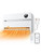 DREO Smart Wall Heater, 1500W Space Heater for Bedroom, White, ALCI Plug