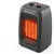 Comfort Zone CZ442E Personal Energy Save Ceramic Heater - 1500W Portable with Adjustable Thermostat, Tip-Over Switch & Overheat Protection, Black