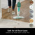 Shark Steam Mop for Sealed Hard Floors with 2 Dirt Grip Pads, White, S1000