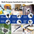 GorFanty Steam Mop - 10-in-1 Floor Steamer MultiPurpose Steam Cleaner