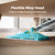 Steam Mops for Floor Cleaning,All-in-One Steam Cleaner for Home with 2 Levels Steam Mode,350ML Tank,23FT Cord, Detachable Handheld Steam Cleaner for Tile,Grout,Furniture,Carpet,Grill,Wall