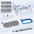 Steam Mop for Hardwood Floor Cleaning, Floor Steamer Cleaner Lightweight for Vinyl, Laminate, Carpet, Tile Hard Floors w/Adjustable Steam Modes & Height, 23ft Cord, 2 Washable Pad