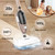 Steam Mop 11-in-1 Handheld Detachable Adjustable Steam Cleaner, Rose Gold