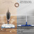 Steam Mop 11-in-1 Handheld Detachable Adjustable Steam Cleaner, Rose Gold