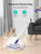 Professional Steam Mop Cleaner, 1300W Floor Steamer with Detergent Chamber, 25S Heat Up, Lightweight Steamer for Cleaning with 2 Washable Pads, Safe for Tiles, Upholstery, Carpet, Hardwood, Azure