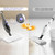 12‑in‑1 Steam Mop, Detachable Handheld Steam Cleaner,15s Fast Heat‑Up,180° Swivel Mop Head,400ml Tank for 45‑Min Continuous Steam,Chemical‑Free for Hardwood Tile Carpet Pet Kids Safe