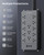 TROND Surge Protector Power Strip 5ft Cord, 4000J, 4 USB, ETL Listed, Black