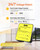 Ortis Refrigerator Surge Protector 2-Outlet 1200J - Yellow