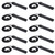 Amazon Basics Surge Protector Power Strip, 6-Outlet, 790 Joules, Circuit Breaker, LED Indicator, 6ft Extension Cord, Black, 10-Pack