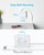Anker Power Strip with 2000J Surge Protector, 10ft Outlet Extender, 20W 8AC