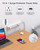 Mifaso 2 Pack Power Strip, 12FT Long Extension Cord, 1080J Surge Protector