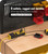 CCCEI 12 Gauge Long Extension Cord with Multiple Outlets, Yellow, 50FT.