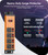 CCCEI Magnetic Heavy Duty Surge Protector, 12 Gauge, Orange, 6FT, 1