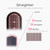 TYMO Hair Straightener Brush - Ionic Plus Straightening Brush for Women