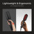 TYMO Hair Straightener Brush - Ionic Mini Straightening Brush for Women