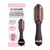 L'ANGE HAIR Le Volume 2-in-1 Titanium Blow Dryer Brush | Frizz Control Blowout Hair Dryer Brush for Drying and Styling | Volumizing Hot Air Styler for All Hairstyles | Oval Barrel | Black - 60mm