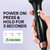 Wavytalk Thermal Brush Blowout Express 1.5" Ionic Heat Round Brush