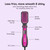 Conair All-in-One Hot Air Brush, Ionic Technology, Mixed Bristles, 1000W