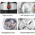 150w Electric Nut Grinder & Peanut Butter Maker, 4-blade Stainless Steel Coffee, Spice, Grain & Nut Mill, High-speed 14500rpm, Multifunctional Kitchen Appliance