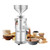 Peanut Butter Maker Machine Nut Butter Machine Electric Grain Grinder 1100W Sesame Sauce Grinder Home Commercial 33lb/h for Groundnut Almond Cashew Nut and Sesame 110V,Silver