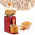 ZDJZMGZ Peanut Butter Maker, 500ml Small Electric Cooking Machine, Portable Grain Mill Grinder Multifunctional Nut Butter Maker for Groundnut, Almond, Cashew Nut and Sesame Home/Comm(