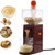 Upgraded Electric Peanut Butter Maker: Compact Design with Anti-Slip Base, 500ml Large Capacity & 120W High-Power Motor – Stirring Hook Technology & Detachable Parts for Peanuts, Cashews & More