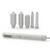 Sharper Image Revel 6-in-1 Multi-Styler, Ionic Hair Dryer Brush, Air Wrap Curling Wand, Detangler, Volumizing, Smoothing & Straightening Tools, Hair Accessories for Women for Salon Results at Home