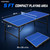 5 ft Portable Ping Pong Table, Foldable Mid-Size Table Tennis Set