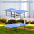 8 FT Foldable Ping Pong Table, Full Size Regulation Table Tennis Table with Net, 2 Paddles & 3 Balls, Indoor/Outdoor Portable Folding Game Table for Home, Garage, Basement