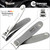 Shpitser 5pc TopInox Manicure & Pedicure Set, Solingen, Nappa Case
