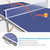 Garvee 6x3 FT Mid-Size Foldable Portable Ping Pong Table