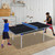 KEIKI 6×3FT Foldable Ping Pong Table Top, 0.47" Portable Table Tennis Conversion Top for Indoor Games, Quick Setup, Single Side Upright, Table Tennis Set for Adults, Black