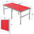 Hetoy 6×3 FT Foldable Ping Pong Table, Portable Table Tennis Table w/Net