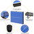 Portable Ping Pong Table, Foldable Table Tennis Tables with 2 Paddles and 3 Balls for Outdoor and Indoor Use, 5 Minute Assembly, 60 x 26 x 27.5 Inch