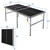 Hetoy 6×3 FT Foldable Ping Pong Table, Portable Table Tennis Table w/Net