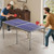 Hetoy 6×3 FT Foldable Ping Pong Table, Portable Table Tennis Table w/Net
