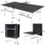 Garvee 8 ft Portable Ping Pong Table with Single Player Playback Mode