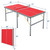 Foldable Ping Pong Table, 6FT Mid-Size Table Tennis Game Set,Portable Ping Pong Tables with Net, 2 Table Tennis Paddles and 3 Balls,Instant Setup,No Assembly Required