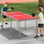 Foldable Ping Pong Table, 6FT Mid-Size Table Tennis Game Set,Portable Ping Pong Tables with Net, 2 Table Tennis Paddles and 3 Balls,Instant Setup,No Assembly Required