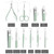 Nail Clipper Set Pedicure File Scissors Care Tools Grooming Manicure